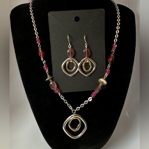Necklace and Matching Earrings - Christopher & Banks